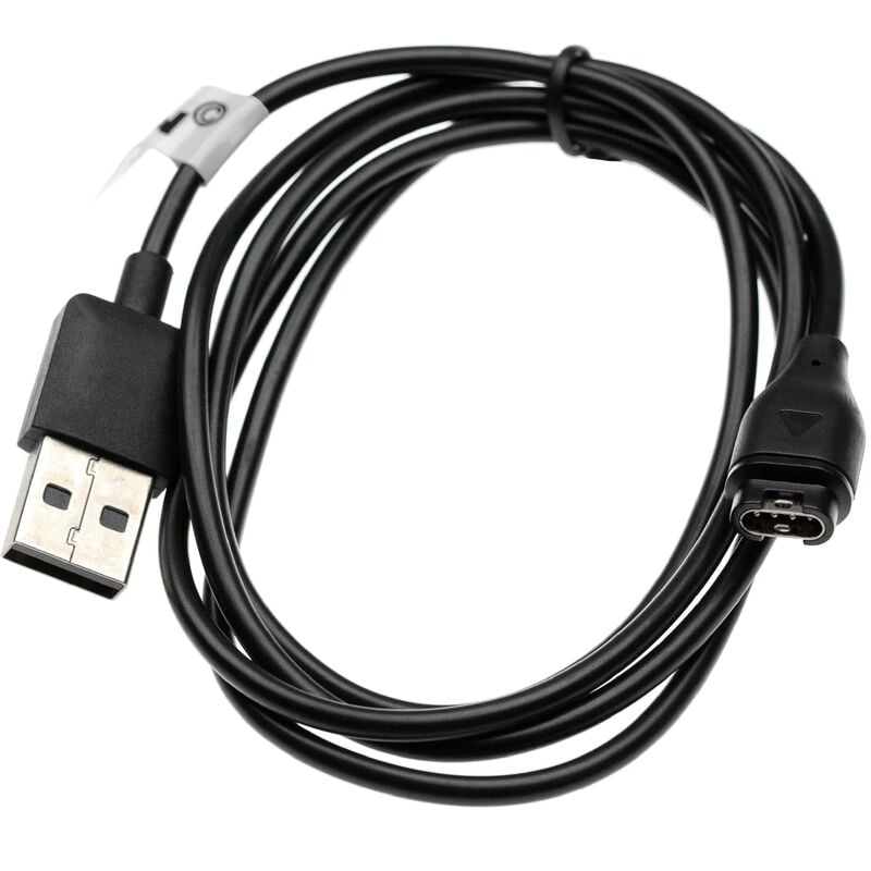 foto del prodotto vhbw cavo di alimentazione usb compatibile con garmin d2 charlie, air, delta, delta px smartwatch tracker stazione di ricarica, nero, 100 cm