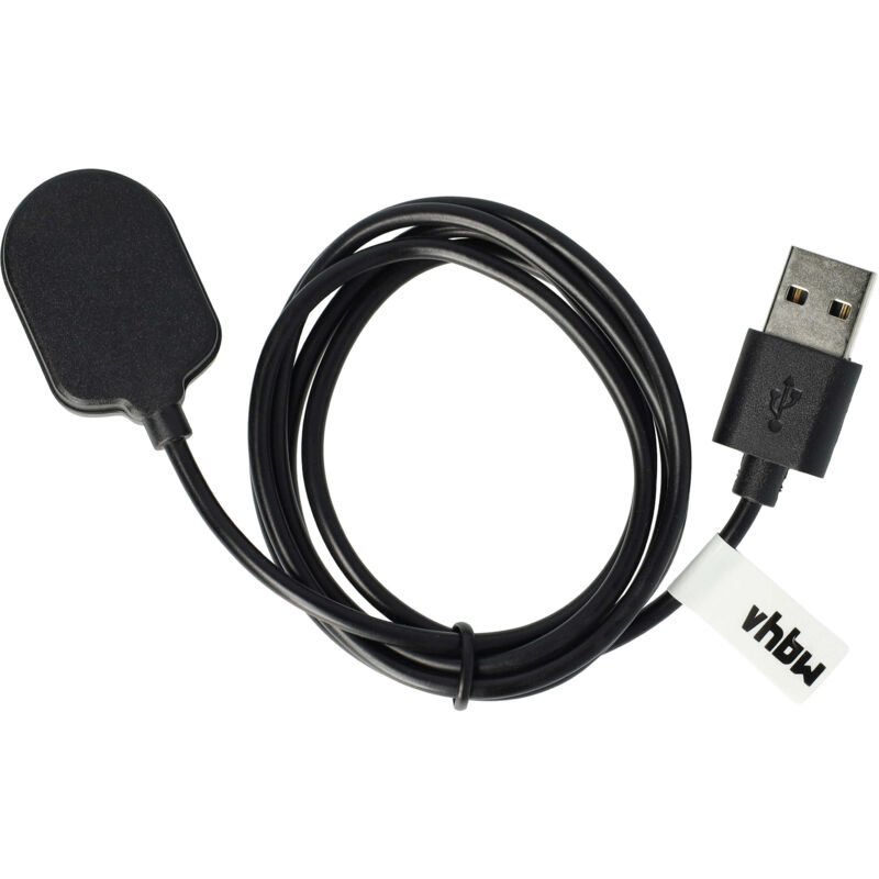 foto del prodotto vhbw cavo di alimentazione usb compatibile con garmin marq captain 2. generation smartwatch tracker stazione di ricarica, nero, 100 cm