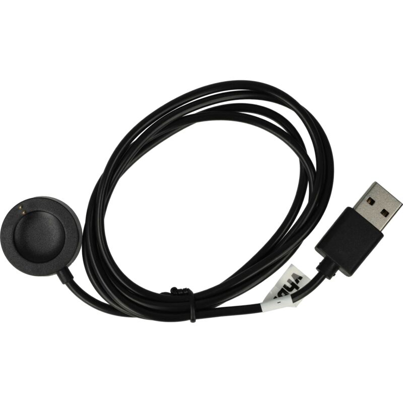 foto del prodotto vhbw cavo di alimentazione usb compatibile con michael kors sofie gen 4 smartwatch tracker stazione di ricarica, nero, magnetico, 100 cm