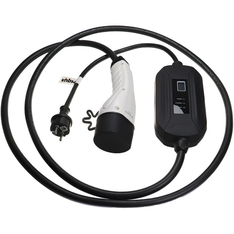 foto del prodotto vhbw cavo di ricarica tipo 2 a spina tedesca tipo f compatibile con bmw ix1, ix2, x1, ix3, ix, i8 auto elettrica monofase 16 a 3,5 kw 3 m