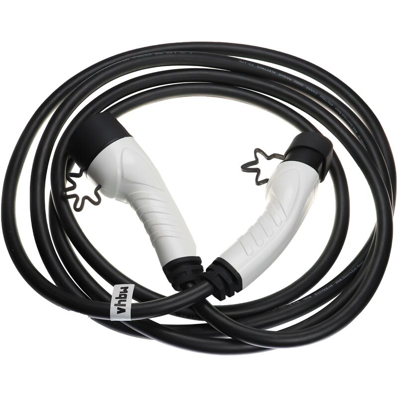 foto del prodotto vhbw cavo di ricarica tipo 2 tipo 2 compatibile con bmw 225e, 230e, 2er active tourer auto elettrica monofase 32 a 7 kw 5 m