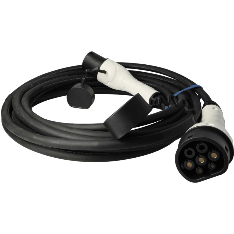 foto del prodotto vhbw cavo di ricarica tipo 2 tipo 2 compatibile con cupra tavascan, leon phev auto elettrica monofase 32 a 7 kw 10 m