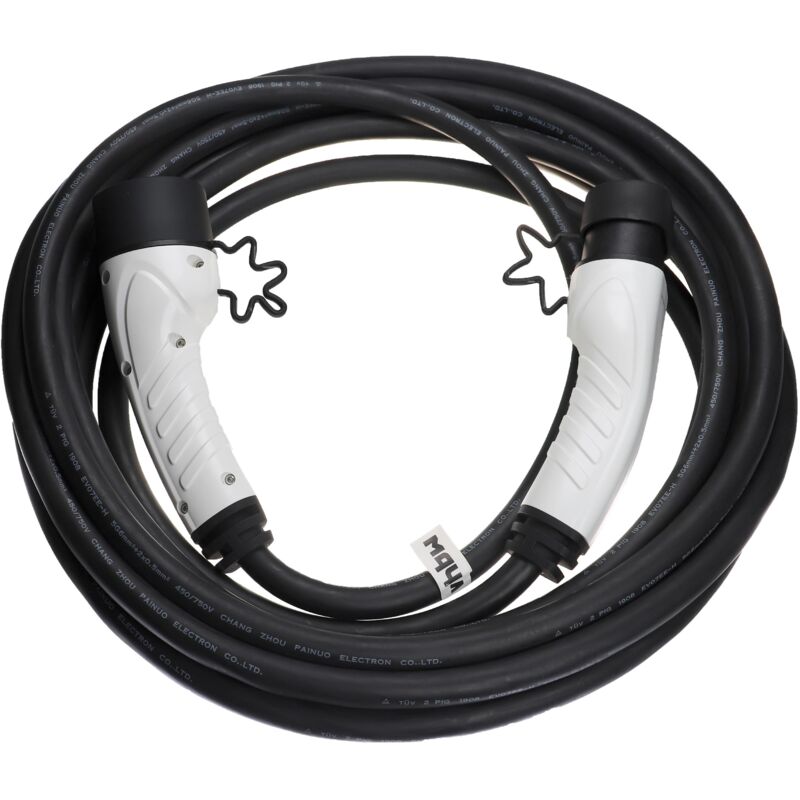 foto del prodotto vhbw cavo di ricarica tipo 2 tipo 2 compatibile con ford transit custom auto elettrica trifase 32 a 22 kw 10 m