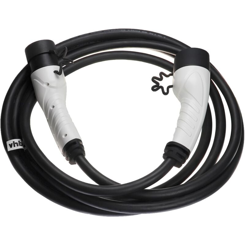 foto del prodotto vhbw cavo di ricarica tipo 2 tipo 2 compatibile con mercedes amg gt, ecitan, cle, amg sl auto elettrica trifase 32 a 22 kw 5 m