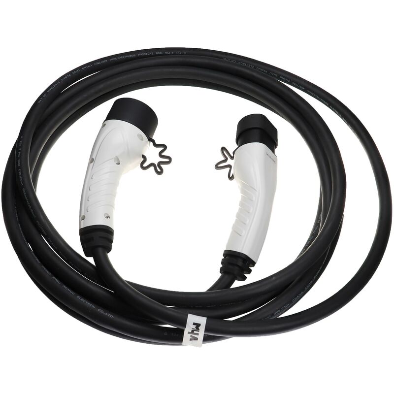 foto del prodotto vhbw cavo di ricarica tipo 2 tipo 2 compatibile con mercedes benz gle 350e auto elettrica trifase 32 a 22 kw 7 m