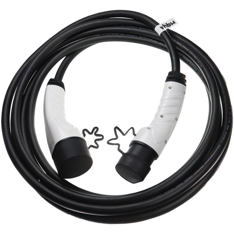 foto del prodotto vhbw cavo di ricarica tipo 2 tipo 2 compatibile con mercedes e klasse phev, eqa, eqb, eqe auto elettrica monofase 32 a 7 kw 7 m