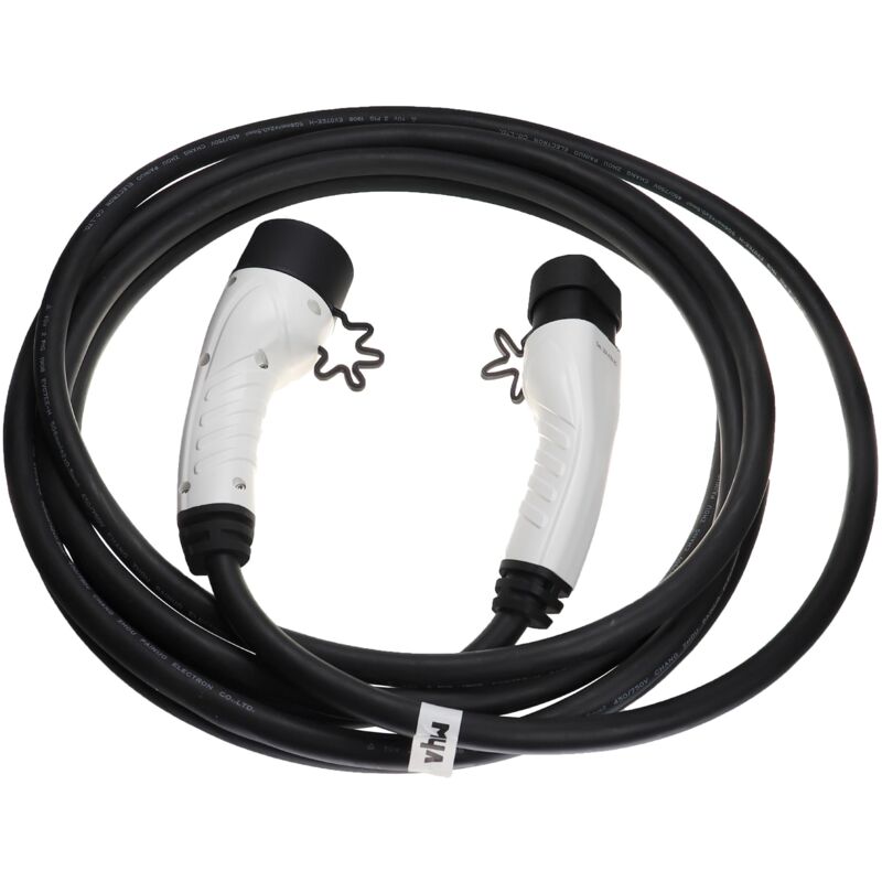 foto del prodotto vhbw cavo di ricarica tipo 2 tipo 2 compatibile con mercedes esprinter, evito, g klasse auto elettrica trifase 32 a 22 kw 7 m