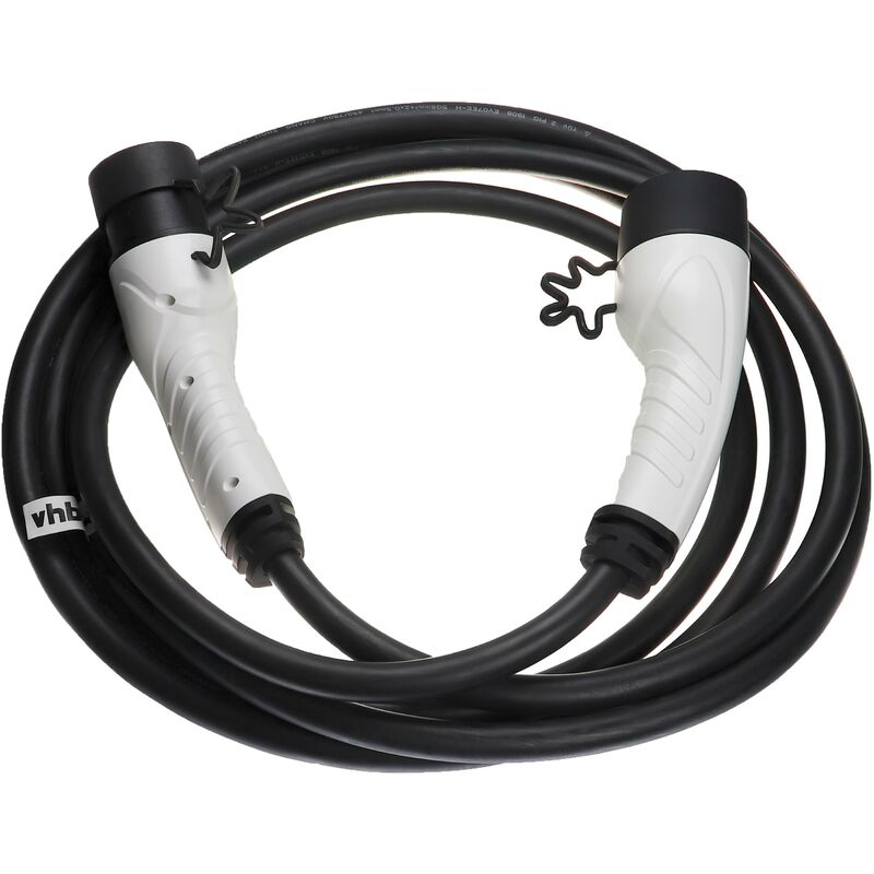foto del prodotto vhbw cavo di ricarica tipo 2 tipo 2 compatibile con mini electric, countryman plug in hybrid auto elettrica trifase 32 a 22 kw 5 m