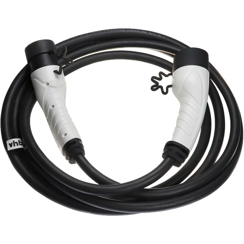 foto del prodotto vhbw cavo di ricarica tipo 2 tipo 2 compatibile con mitsubishi outlander phev auto elettrica trifase 32 a 22 kw 5 m