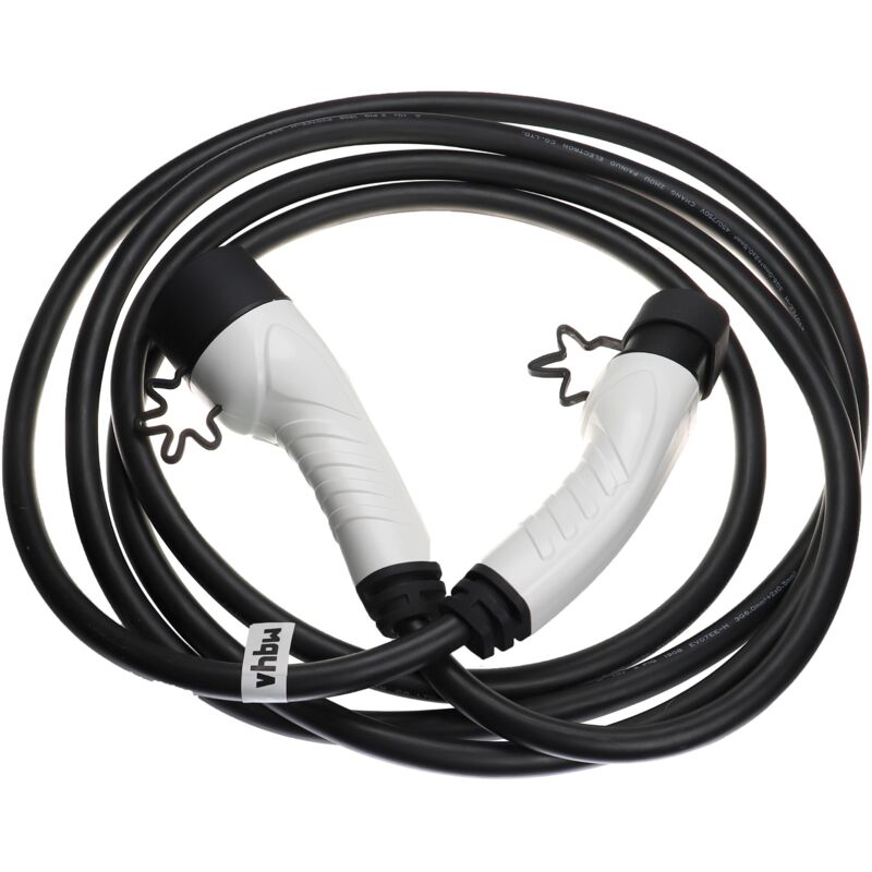 foto del prodotto vhbw cavo di ricarica tipo 2 tipo 2 compatibile con nio el8 auto elettrica monofase 32 a 7 kw 5 m