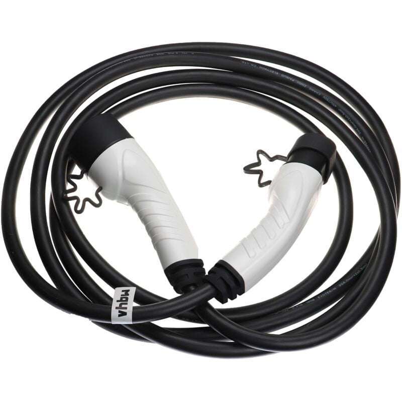 foto del prodotto vhbw cavo di ricarica tipo 2 tipo 2 compatibile con opel grandland gse auto elettrica monofase 32 a 7 kw 5 m