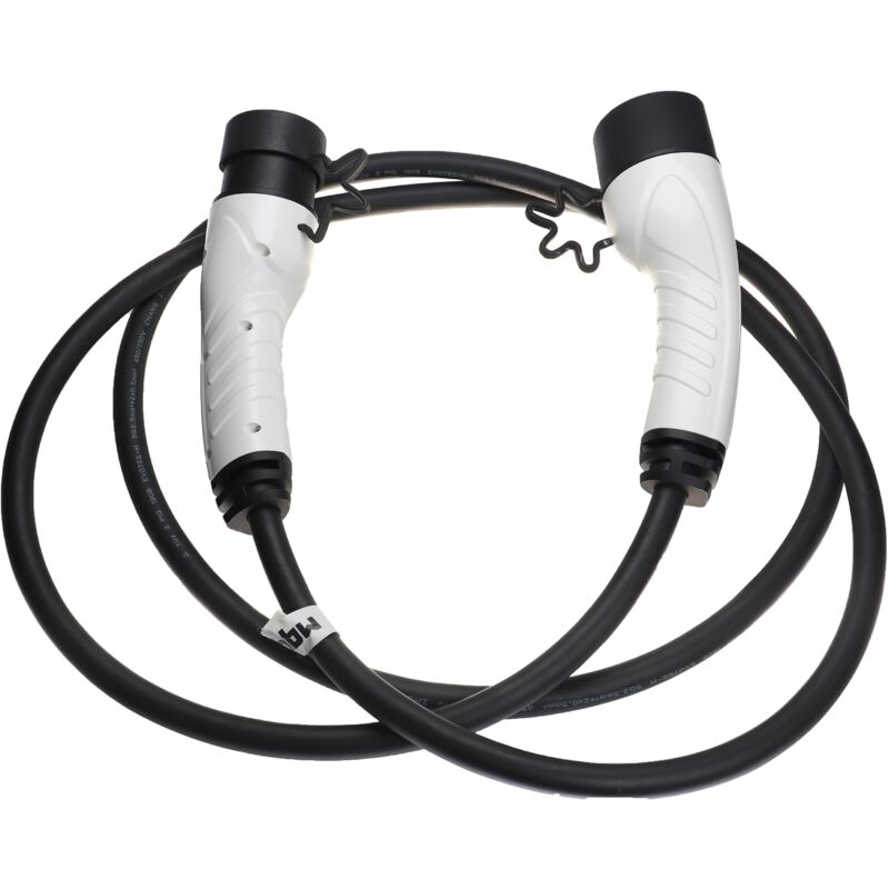 foto del prodotto vhbw cavo di ricarica tipo 2 tipo 2 compatibile con renault zoe e tech, zoe auto elettrica trifase 16 a 11 kw 3 m
