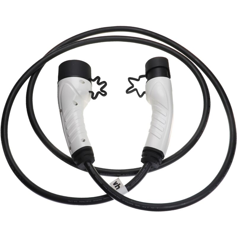 foto del prodotto vhbw cavo di ricarica tipo 2 tipo 2 compatibile con skoda elroq auto elettrica monofase 16 a 3,5 kw 3 m