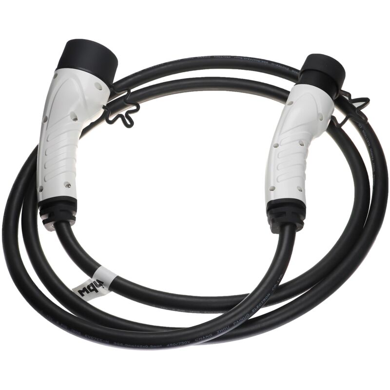 foto del prodotto vhbw cavo di ricarica tipo 2 tipo 2 compatibile con toyota proace city verso auto elettrica monofase 32 a 7 kw 3 m