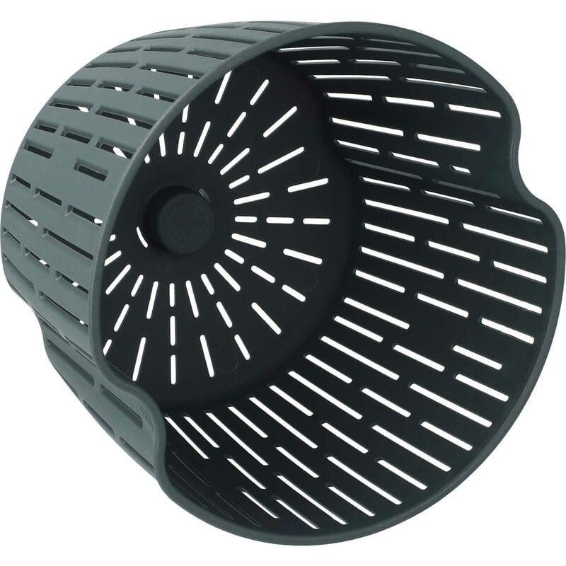 foto del prodotto vhbw cestello compatibile con silvercrest monsieur cuisine 290976, 317552, 349665, 367852, 368069 robot da cucina cestello di cottura grigio scuro