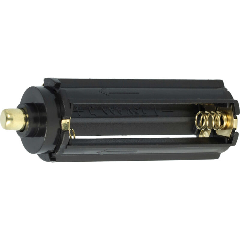 foto del prodotto vhbw convertitore da cella 18650 a 3 pile micro aaa per torcia elettrica 2,2 x 6,6 cm