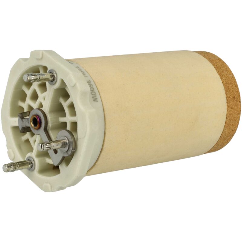 foto del prodotto vhbw elemento riscaldante compatibile con leister hotwind system pistola di saldatura a aria calda 3600 w, nucleo in ceramica, 5,52 x 10,8 cm
