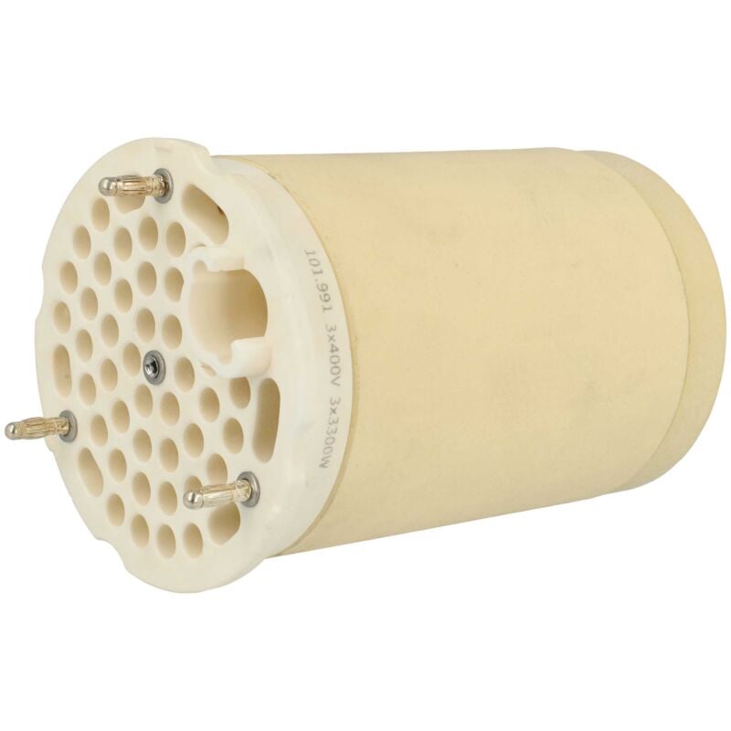 foto del prodotto vhbw - elemento riscaldante sostituisce leister 101.991 per pistola di saldatura a aria calda - 9900 w, nucleo in ceramica, 8,5 x 13,1 cm