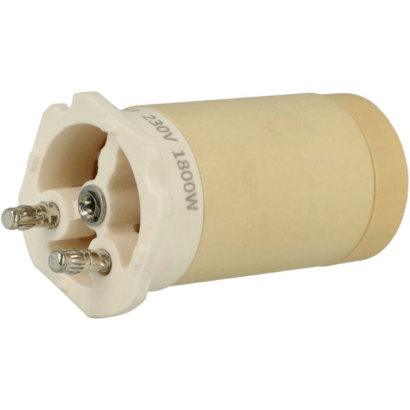 foto del prodotto vhbw elemento riscaldante sostituisce leister 115.513 per pistola di saldatura a aria calda 1800 w, nucleo in ceramica, 3,15 x 6,3 cm