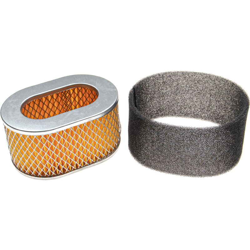 foto del prodotto vhbw filtro 1x filtro dell aria, 1x pre filtro compatibile con agria 3400 d, 5900 bison, 3400 kl d motocoltivatore, motozappa