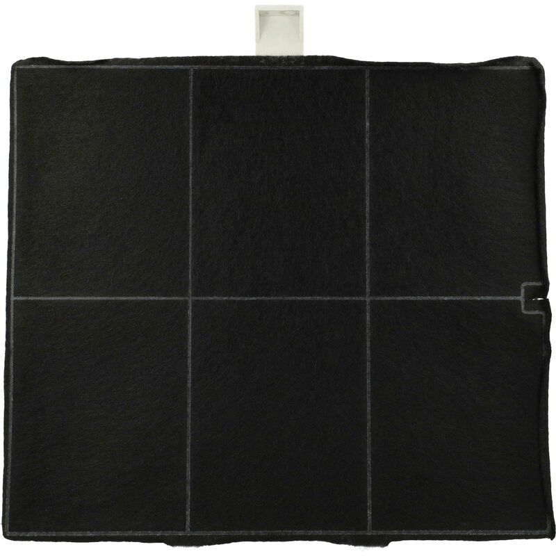 foto del prodotto vhbw filtro a carboni attivi compatibile con bosch dhz5135, dhz5136, dhz5205, dke645d, dke945d, dwb062450r cappe aspiranti 25,5 x 22,5 x 2,3 cm