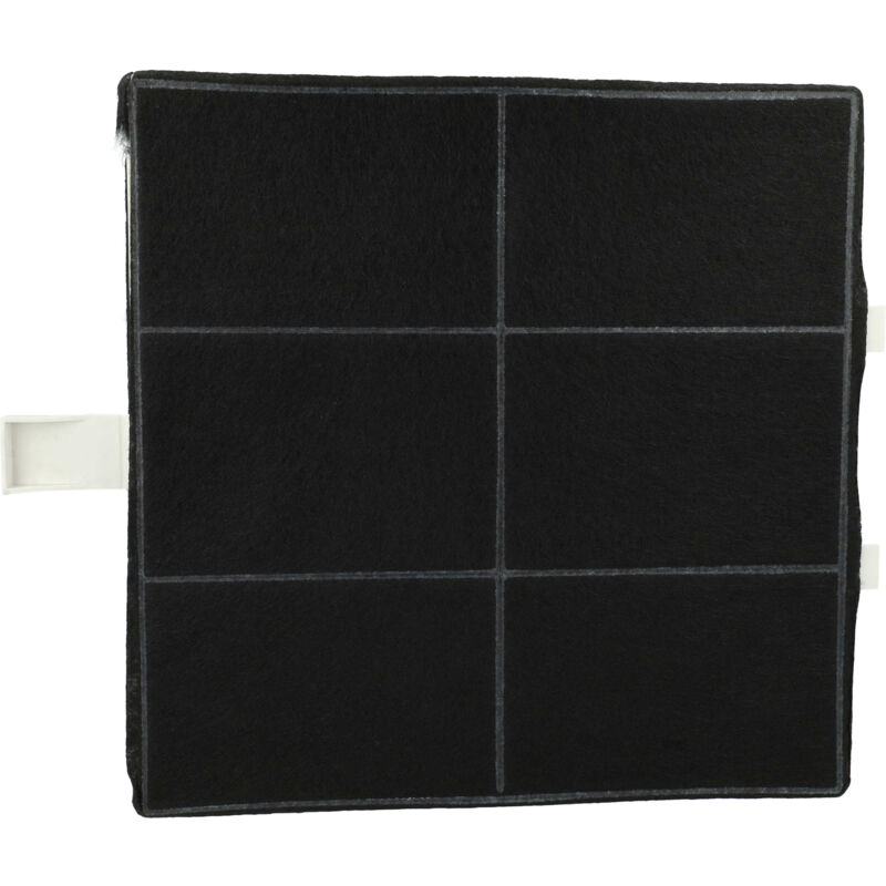 foto del prodotto vhbw filtro a carboni attivi compatibile con bosch dke965mbr, dke995ebr, drz94uc cappe aspiranti 22,2 x 22,2 x 2,4 cm