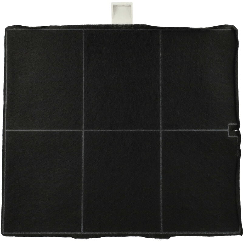 foto del prodotto vhbw filtro a carboni attivi compatibile con junker jz5117x5 cappe aspiranti 25,5 x 22,5 x 2,3 cm