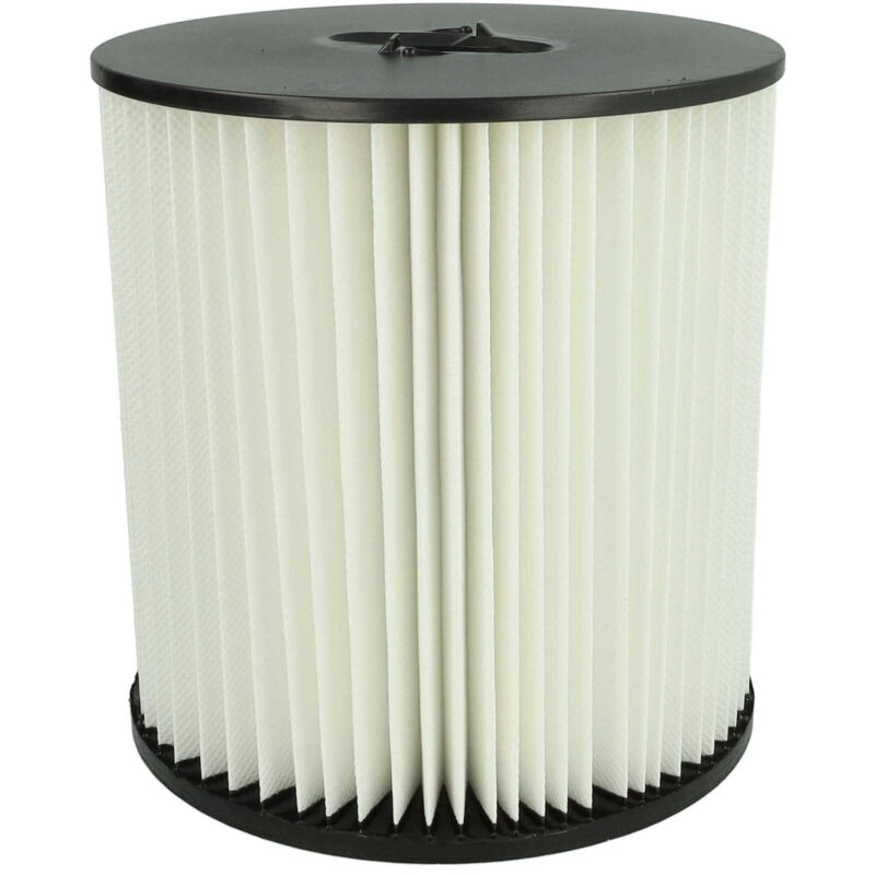 foto del prodotto vhbw filtro a pieghe piatte compatibile con dirt devil vroom fc25, fc35c, fc55, fc65, fc65c aspirapolvere cartuccia filtrante