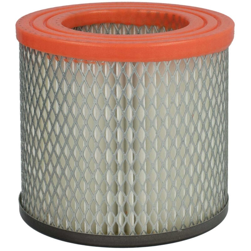 foto del prodotto vhbw filtro a pieghe piatte compatibile con g de ga 18 l, ga18l 1200w aspiratore umido secco cartuccia filtrante, nero arancione bianco 