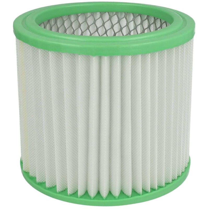 foto del prodotto vhbw filtro a pieghe piatte compatibile con parkside pask 18 8 c, pask 18 9 c aspirapolvere cartuccia filtrante, plastica carta