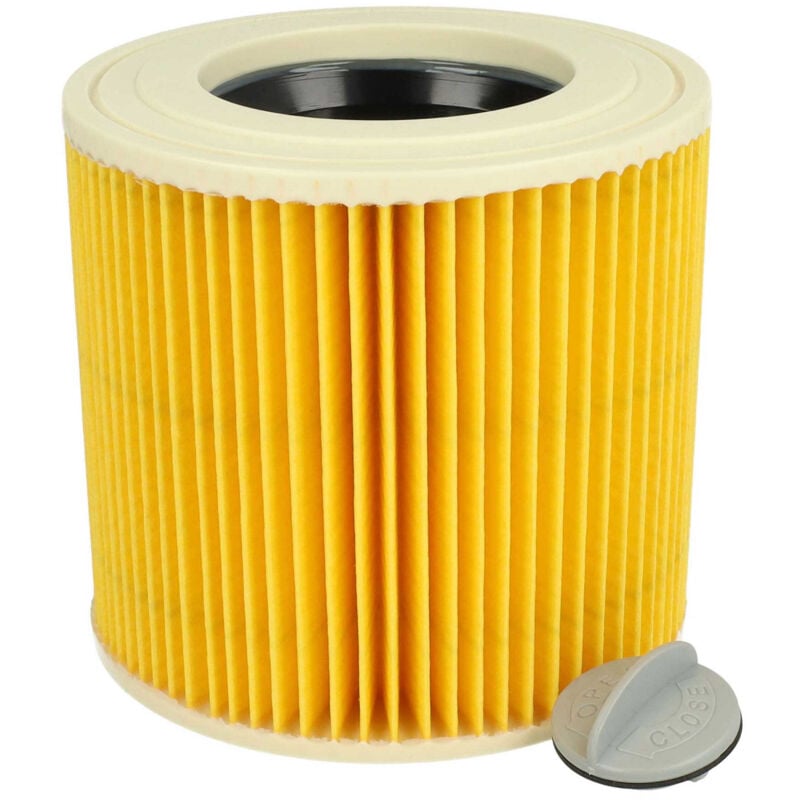 foto del prodotto vhbw filtro a pieghe piatte sostituisce k rcher 6.414 789.0 per aspiratore umido secco cartuccia filtrante