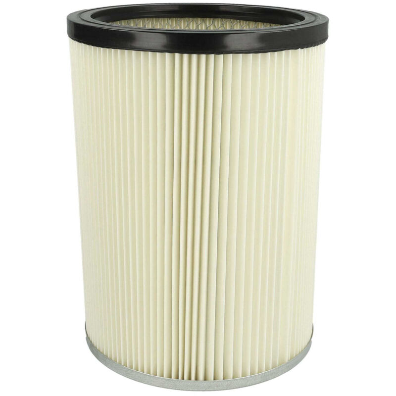 foto del prodotto vhbw filtro a pieghe piatte sostituisce k rcher 6.904 325.0 per aspiratore umido secco cartuccia filtrante, carta plastica, bianco