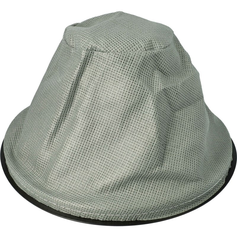 foto del prodotto vhbw filtro a sacco compatibile con kaminer aspiracenere 18l 20l aspiratore per camino filtro di ricambio, lavabile, nero grigio