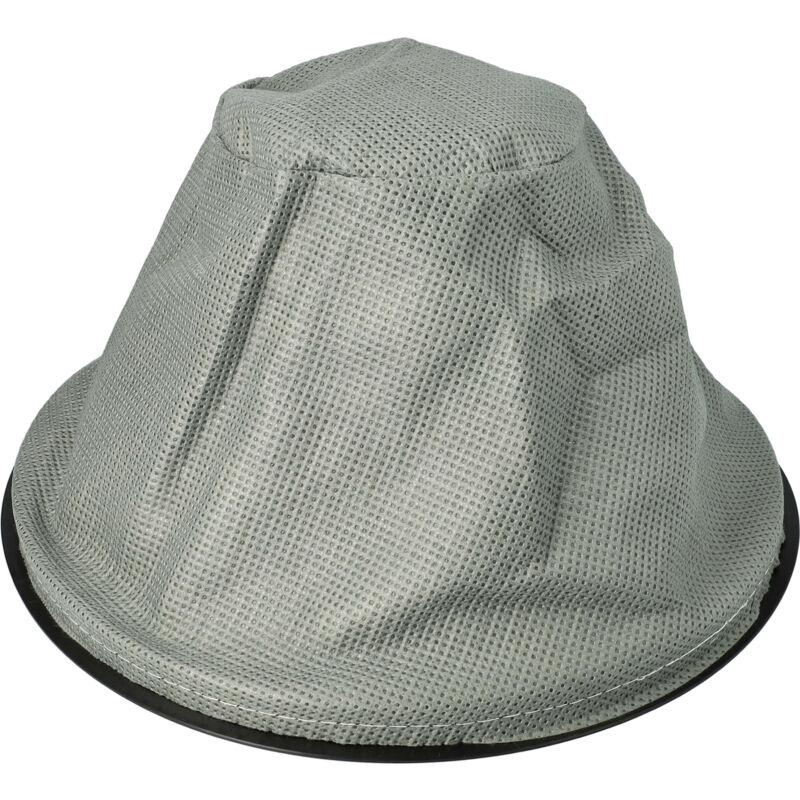 foto del prodotto vhbw filtro a sacco sostituisce einhell 25.513.15 per aspiratore per camino, aspiracenere filtro di ricambio, lavabile, nero grigio