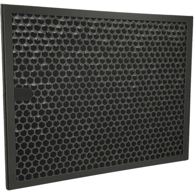 foto del prodotto vhbw filtro ai carboni attivi compatibile con philips ac3256 10, ac3259 10, ac4550 10 purificatore d aria filtro dell aria, nero
