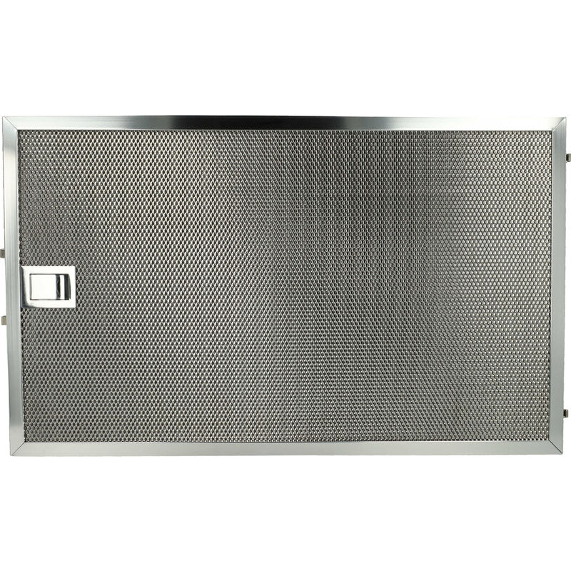 foto del prodotto vhbw filtro anti grasso compatibile con miele da6526d, da 6520 d ext canto, da6526dext cappa da cucina 43,3 x 26,4 x 0,9 cm, acciaio inox