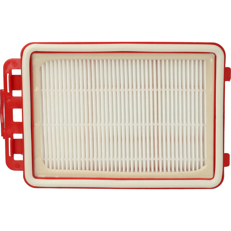 foto del prodotto vhbw filtro compatibile con aeg clean3000, ab31c1gg aspirapolvere filtro hepa bianco rosso