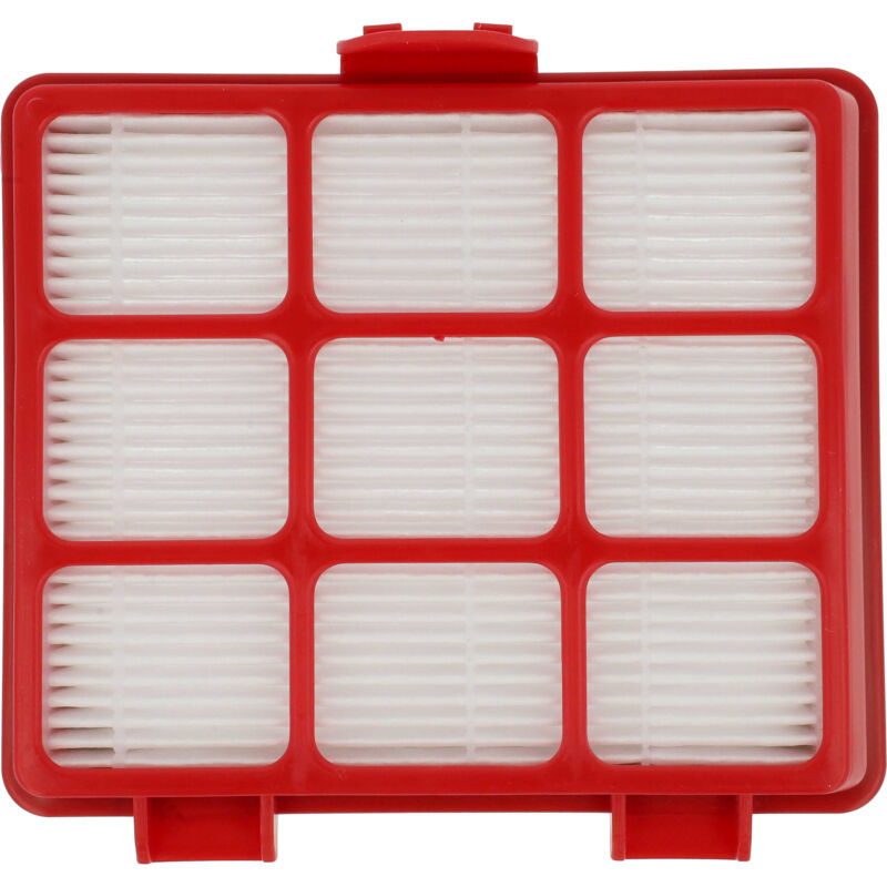 foto del prodotto vhbw filtro compatibile con beko vco 32803 af, vco 32802 ad aspirapolvere filtro aria di scarico, nero bianco rosso