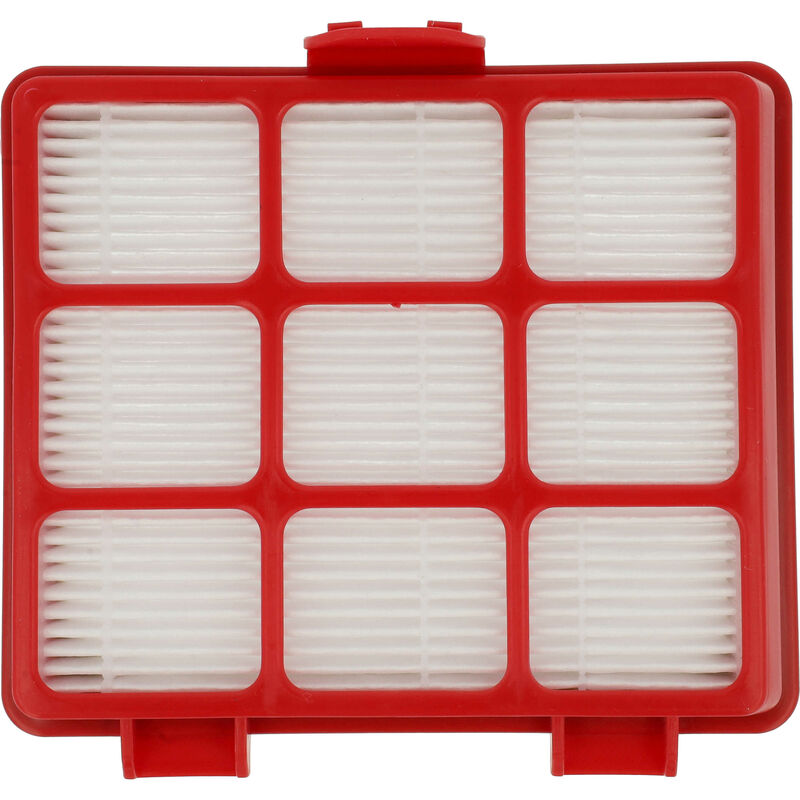 foto del prodotto vhbw filtro compatibile con defy vc 32801 r bagless vc red h12 aspirapolvere filtro aria di scarico, nero bianco rosso