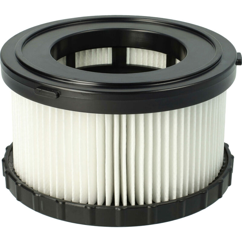 foto del prodotto vhbw filtro compatibile con dewalt dcv517n xj 18v, dcv517n 18v, dc 515 18v, dcv 517 n 18v aspirapolvere filtro hepa nero bianco