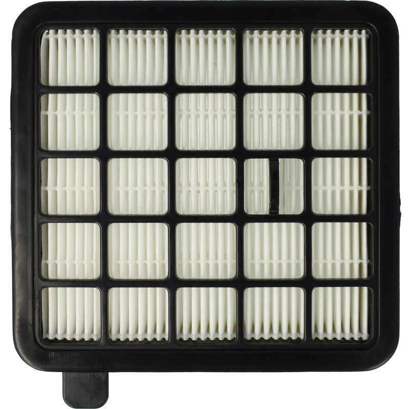 foto del prodotto vhbw filtro compatibile con grundig gms2020, vcc4770 zyklon aspirapolvere filtro hepa nero bianco