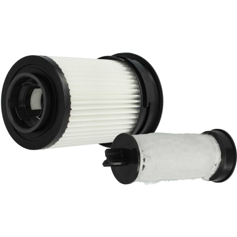 foto del prodotto vhbw filtro compatibile con miele triflex hx1 fsx aspirapolvere filtro combinato prefiltro filtro hepa nero bianco