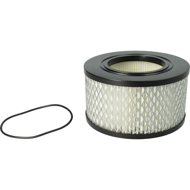 foto del prodotto vhbw filtro compatibile con nilfisk attix 33 2h pc asbest, 44 2h ic asbest, 33 2h ic asbest aspirapolvere filtro hepa nero bianco