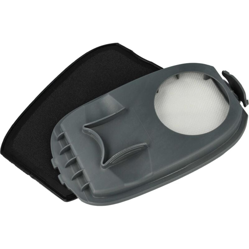 foto del prodotto vhbw filtro compatibile con philips serie 9000 aspirapolvere, lavapavimenti filtro hepa grigio nero bianco
