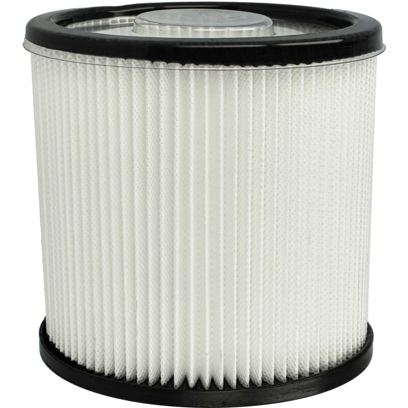 foto del prodotto vhbw filtro compatibile con scheppach 20l, nts20, 16l, nts16 aspirapolvere filtro hepa nero bianco