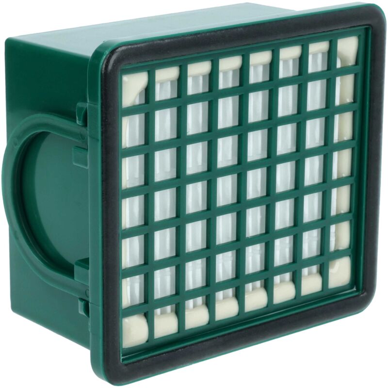 foto del prodotto vhbw filtro compatibile con vorwerk folletto vk131, vk130, 131 sc, 131, 130, vk131 sc aspirapolvere filtro hepa anallergico