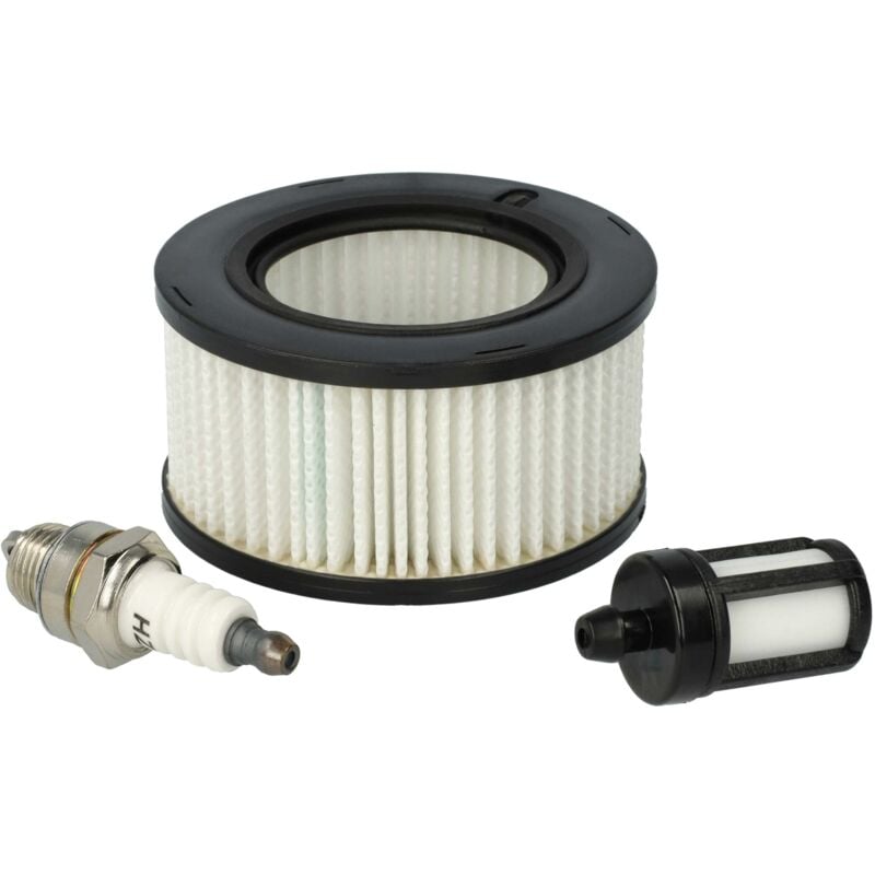 foto del prodotto vhbw filtro dell'aria, filtro carburante, candela sostituisce stihl 0000 350 3504 per motosega - set di manutenzione