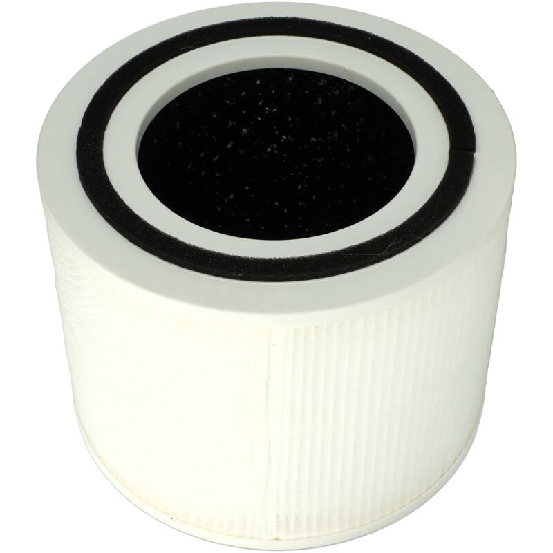 foto del prodotto vhbw filtro dell aria sostituisce levoit 817915027073 per depuratore d aria filtro combinato prefiltro in nylon hepa carbone attivo