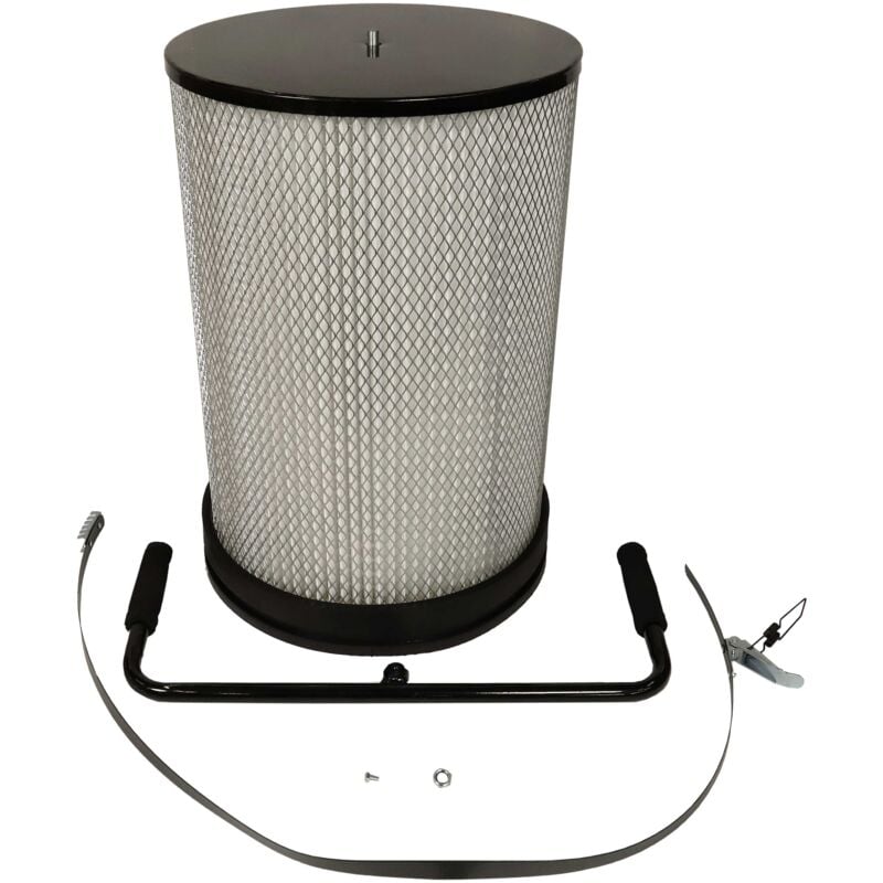 foto del prodotto vhbw filtro per polveri sottili compatibile con bamato ab 1500cf impianto di aspirazione cartuccia filtrante con spazzola per la pulizia