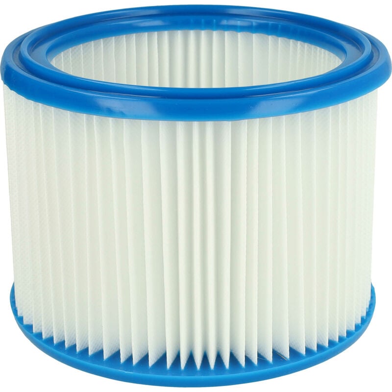 foto del prodotto vhbw filtro rotondo a pieghe compatibile con nilfisk aero 20 01 inox nilfisk alto attix 19xx, attix 22, attix 30 21 xc aspirapolvere multiuso